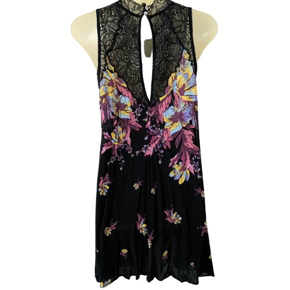 Free People Intimacy Sz S MARSHA Dress Slip Trapeze  A Line - Picture 6 of 11
